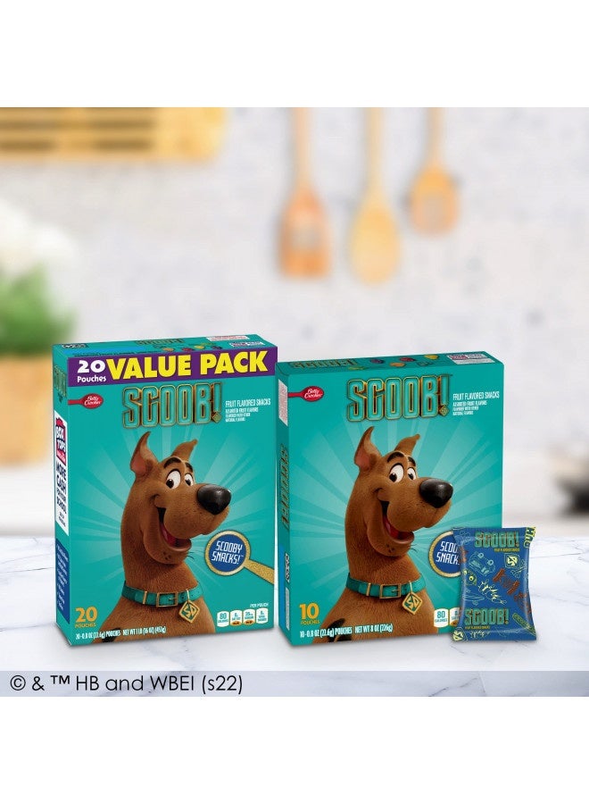 Betty Crocker Scooby Doo Fruit Flavored Snacks, Treat Pouches, 10 Ct  - Image 2