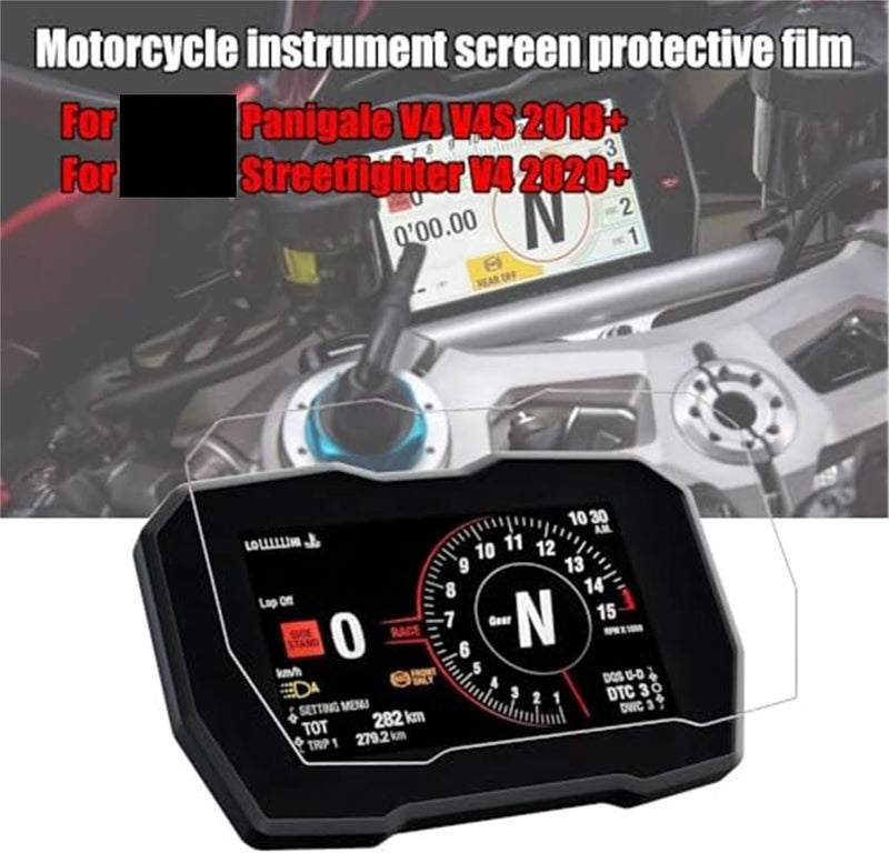 Wivplex Motorcycle Dashboard Screen Protector - Image 5