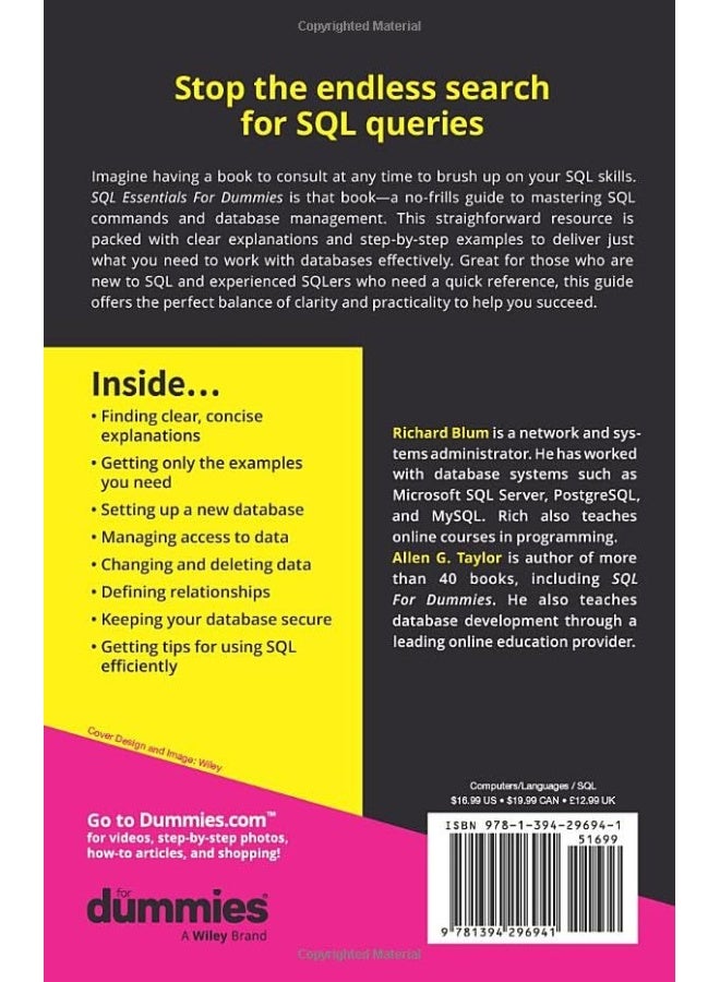 SQL Essentials For Dummies - Image 2
