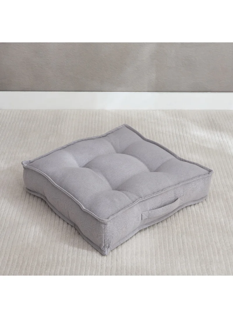 هوم بوكس Atlanta Ezra Ribbed Floor Cushion 48 x 10 x 48 cm