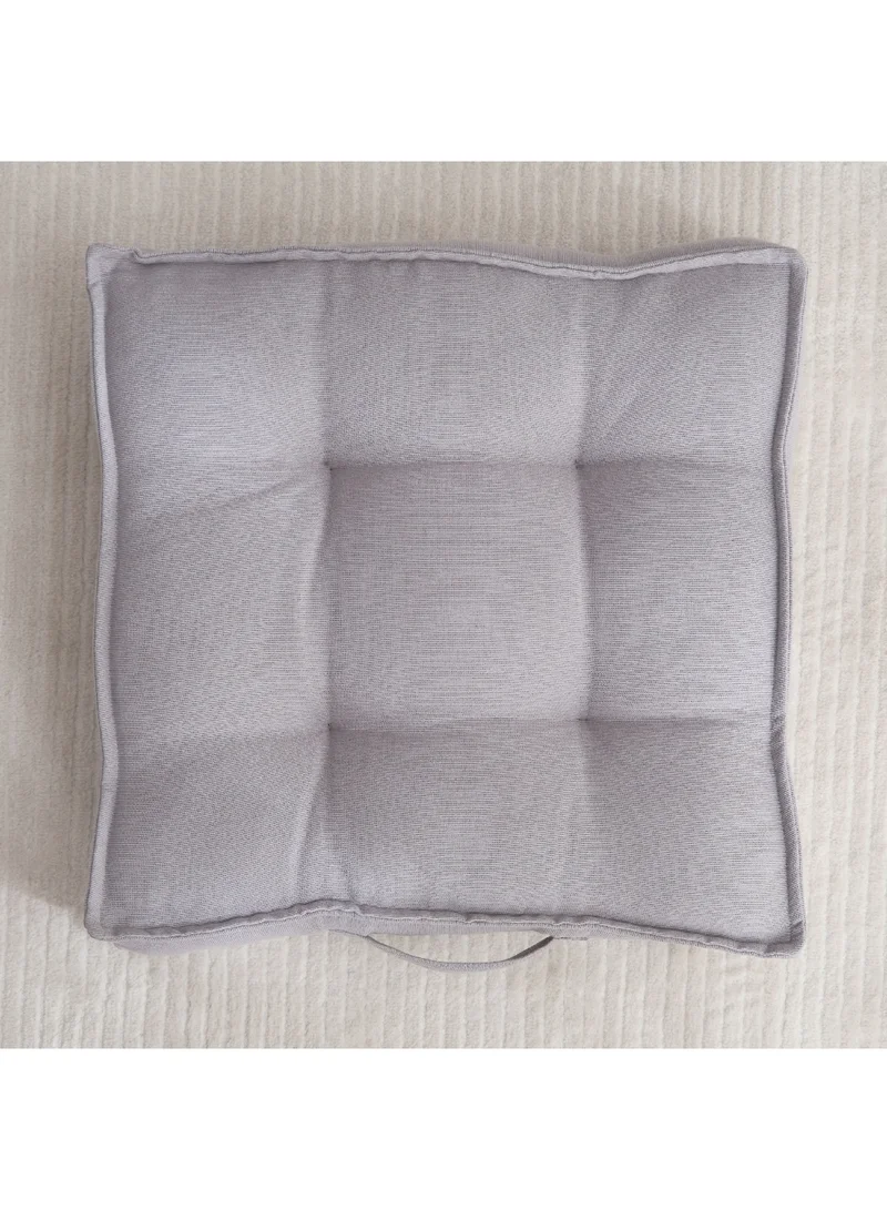 هوم بوكس Atlanta Ezra Ribbed Floor Cushion 48 x 10 x 48 cm