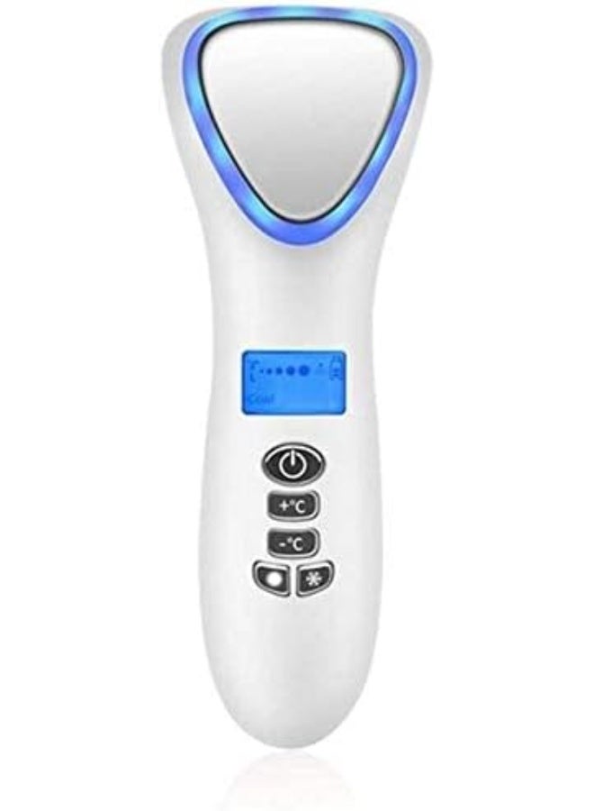 Hot and Cold Facial Massager Skin Care Handheld Device Skin Soothing Anti-Wrinkle - Image 1