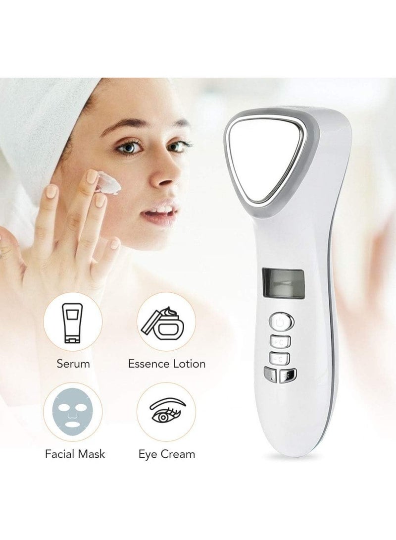 Hot and Cold Facial Massager Skin Care Handheld Device Skin Soothing Anti-Wrinkle - Image 4