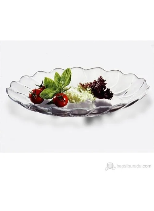 Paşabahçe 33 cm 4 Pieces Wicker Boat Plate 10412