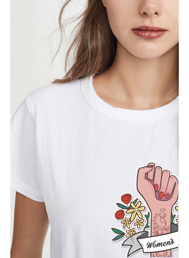 PRINTSHOP4ME International Womens Day Tshirt showing Women Empowerment Design 9 - Image 4