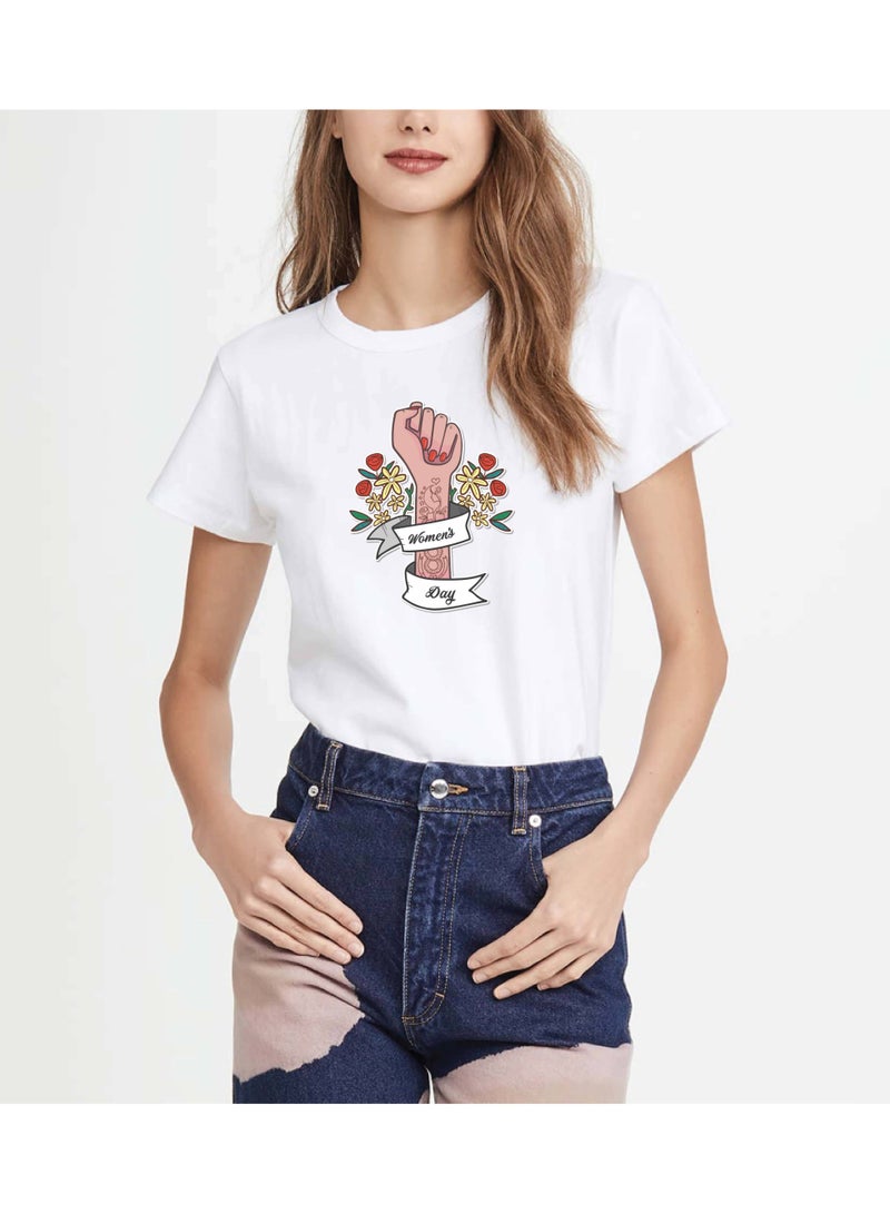 PRINTSHOP4ME International Womens Day Tshirt showing Women Empowerment Design 9 - Image 3