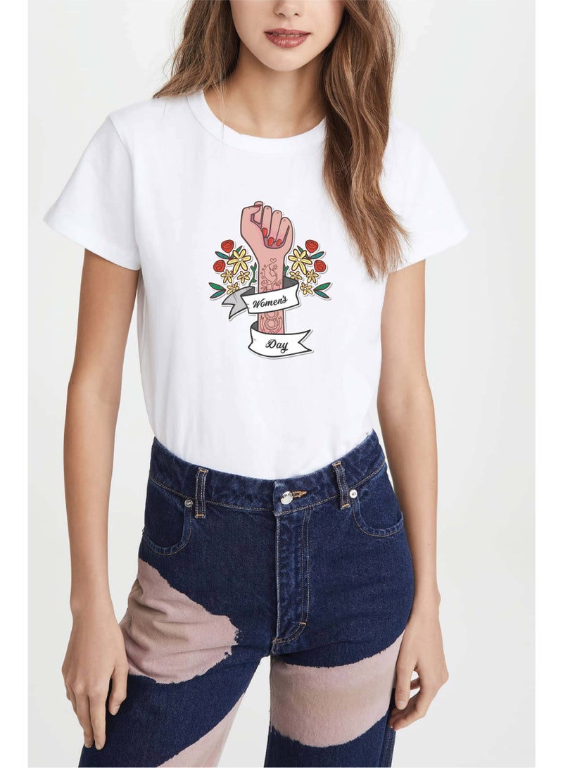 PRINTSHOP4ME International Womens Day Tshirt showing Women Empowerment Design 9 - Image 2