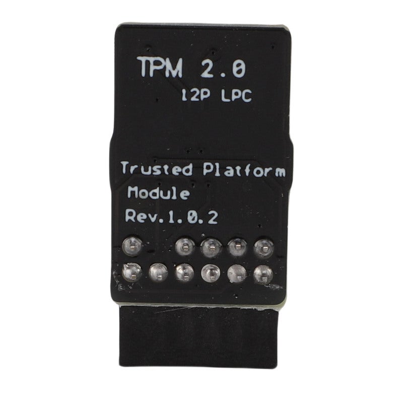 وحدة أمان TPM 2.0 بواجهة SPI ذات 12 دبوسًا، مادة لوحة الدوائر المطبوعة، معالج تشفير محسّن - وحدة TPM مدمجة بحجم 27 مم ومتينة للوحة الأم GC TPM2.0 S - Image 3