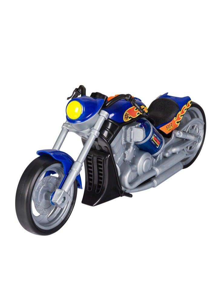 Nikko Road Ripper Push-Powered Motorcycle Nitro Burnout Chopper with Lights and Sound, Assorted 1 Piece (Style & Color May Vary) | Toy Vehicle | Gift for Kids and Adults - Image 3