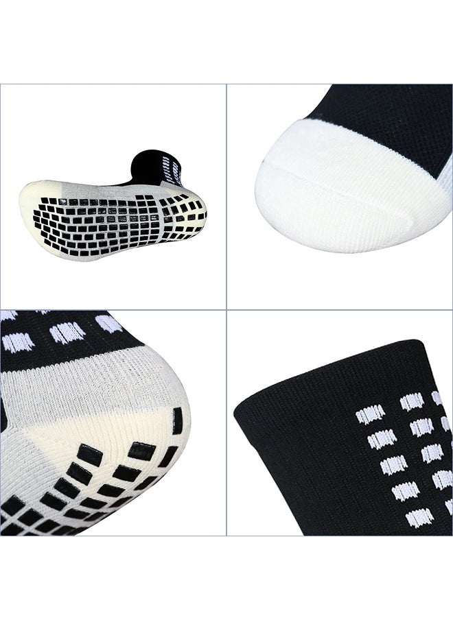 ShebSheb 3 Pairs  Football Anti Slip Socks Gel Socks For Men non slip Soccer socks For Football Basketball Yoga  - Image 5