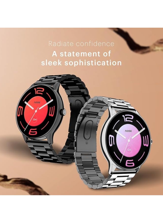 Noise Twist Go Round dial Smartwatch with BT Calling, 1.39" Display, Metal Build, 100+ Watch Faces, IP68, Sleep Tracking, 100+ Sports Modes, 24/7 Heart Rate Monitoring (Elite Silver) - Image 2