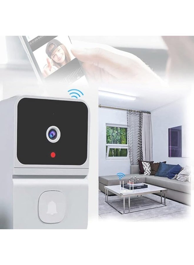 Generic - Wireless Video Doorbell Camera, Smart Wireless Wifi Video Doorbell Phone Door Ring Intercom Security Camera Bell - Image 1