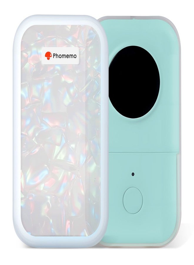 Phomemo D30 Label Maker Case - Iridescent Silicone Cover, Shockproof & Anti-Scratch, Soft Grip, Protective & Decorative Shell for D30 Mini Bluetooth Label Printer (Case Only) - Image 1