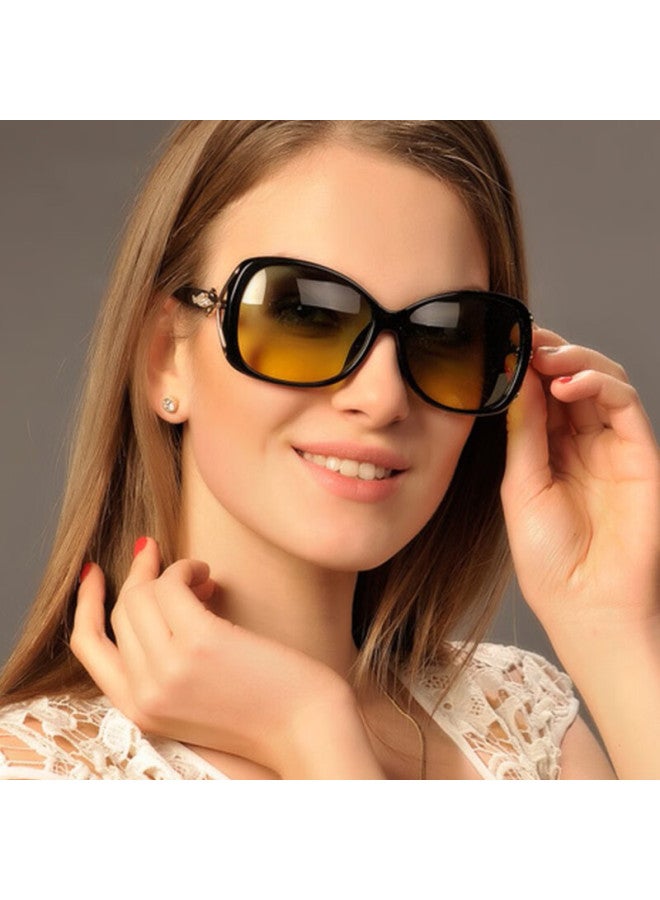 Lovedru Lafudelu Day And Night Polarized Sungl For Driving, Large Frame Uv Protection Anti-glare Light Reducing High Beam, Multi-functional Sungl For Daytime And Night Driving, High Quality 1511 - Image 2