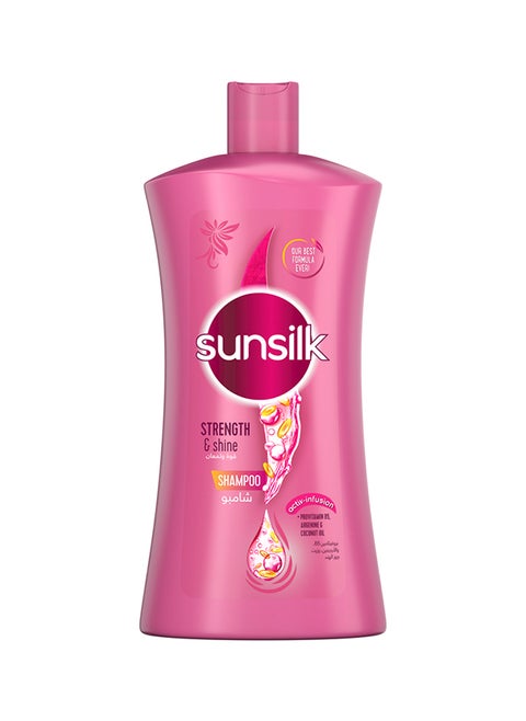 Strength And Shine Shampoo For Dull Hair With Provitamin B5 Coconut Oil 1L