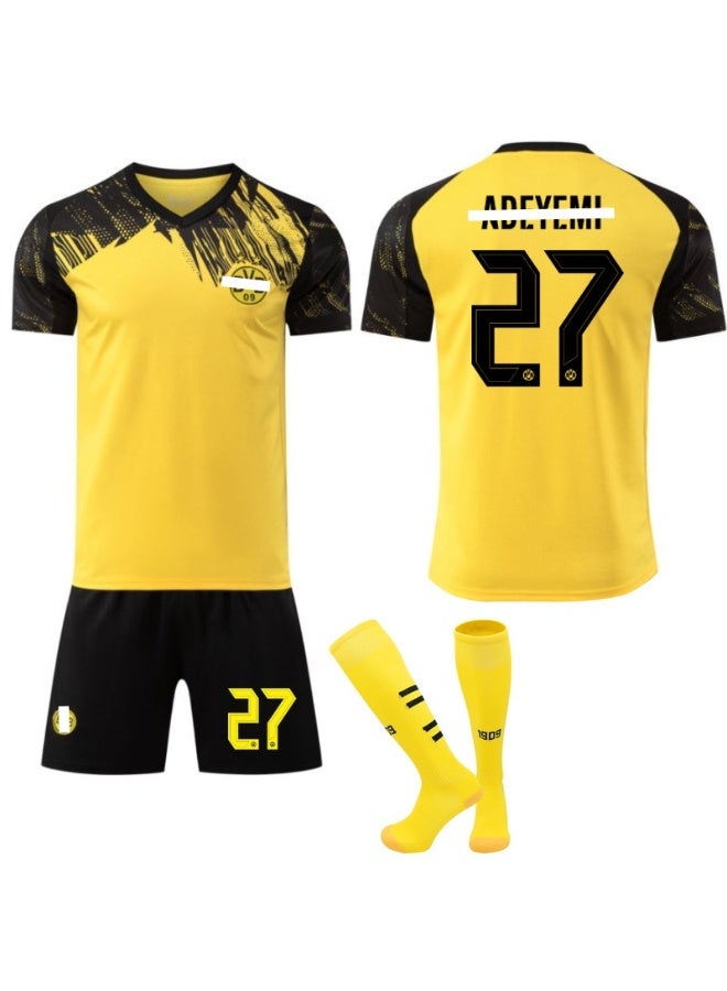 KUYING Brand New Quick Drying Breathable Children's And Adult Football Suit Set - Image 1