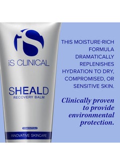 iS CLINICAL iS CLINICAL Sheald Recovery Balm, hydrating dry skin face moisturizer with healing properties  - Image 4