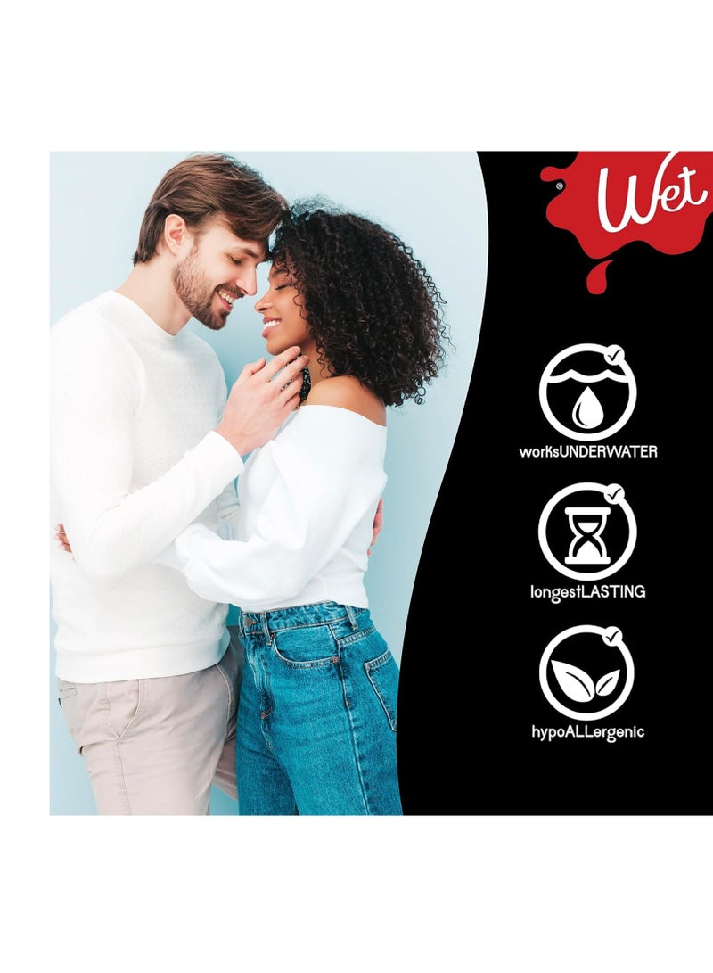 Wet Platinum Silicone-Based Lube for Men, Women & Couples 4.2 fl oz - Image 3