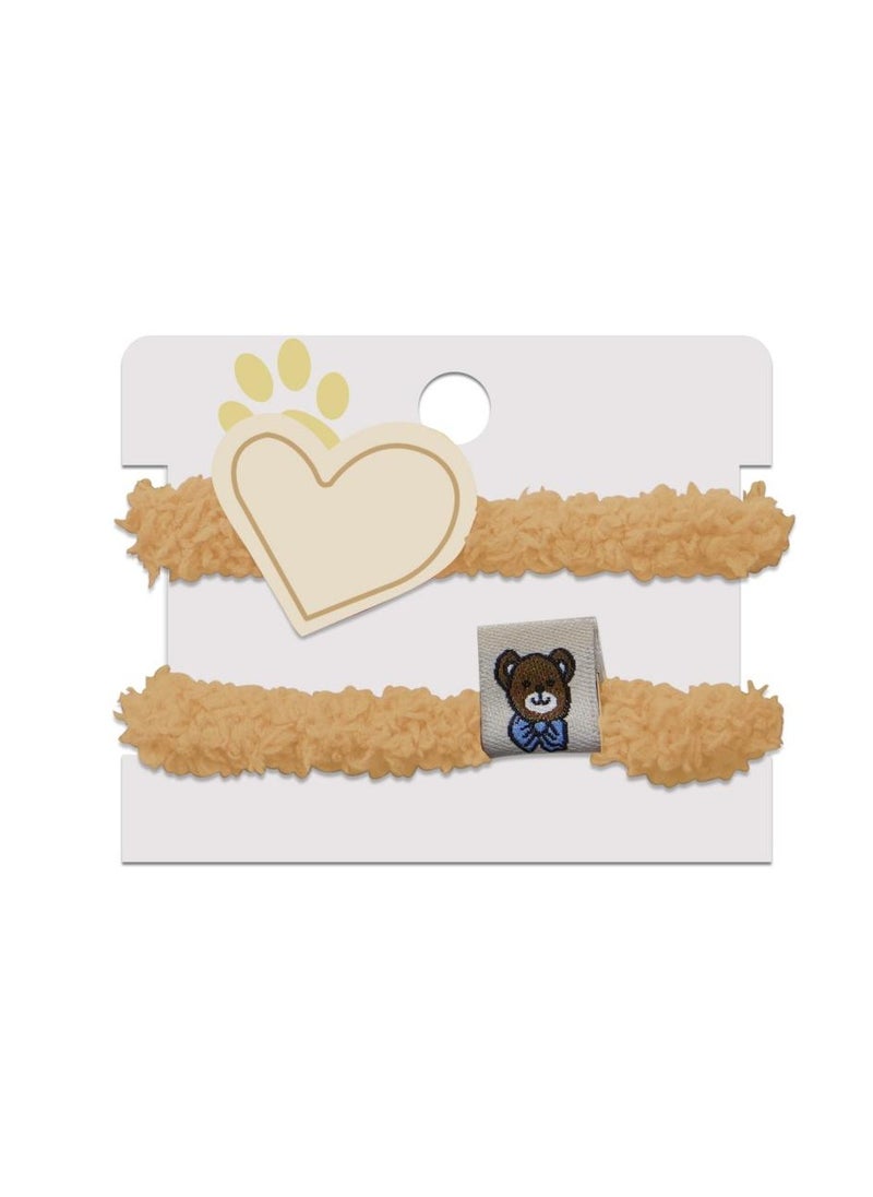AIWANTO - 2 PCs Elastic Hair Tie girls hair women - Image 1