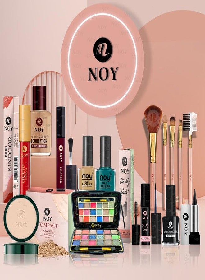 NOY Magnetic Magnetism Magnetic Makeup Kits Effortless Application Non Transfer & Quick Dry NO#115 (Pack of-15) - Image 1