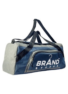 براند ستورز Travel Duffel Bag - Large Size 65 Cm-Navy & Grey  - Image 1