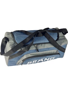 براند ستورز Travel Duffel Bag - Large Size 65 Cm-Navy & Grey  - Image 3