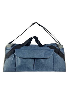 براند ستورز Travel Duffel Bag - Large Size 65 Cm-Navy & Grey  - Image 4