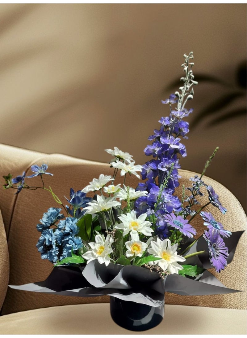 KRONFOL Artificial flowers arrangement in vase - Image 2