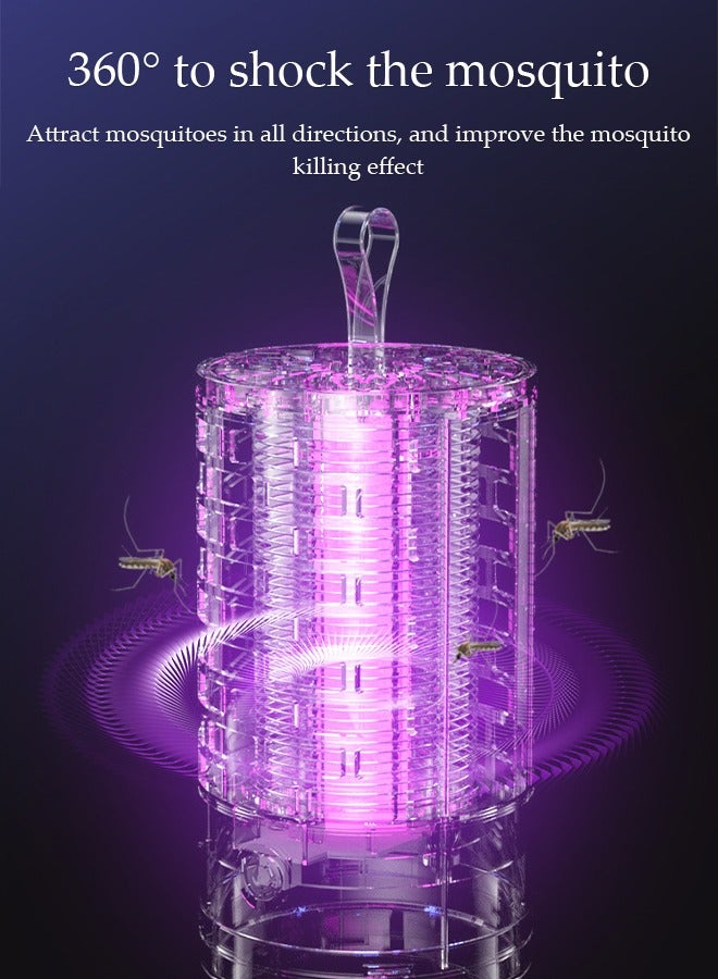 DUNISO Mosquito Killer Lamp, Uv Electric Fly Killer, Portable Insect Killer，With Handle Design, Suitable For Fishing, Camping, Picnicking, Garden, 15 * 7.7cm - Image 5