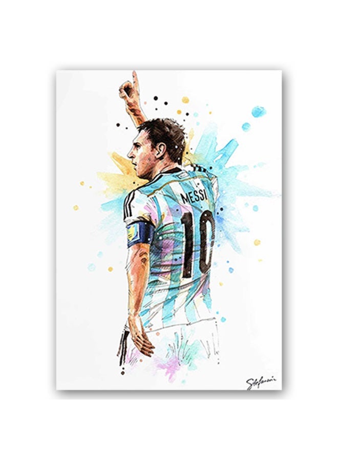 Nariele New football Star Frameless Home Decoration Wall Painting Poster