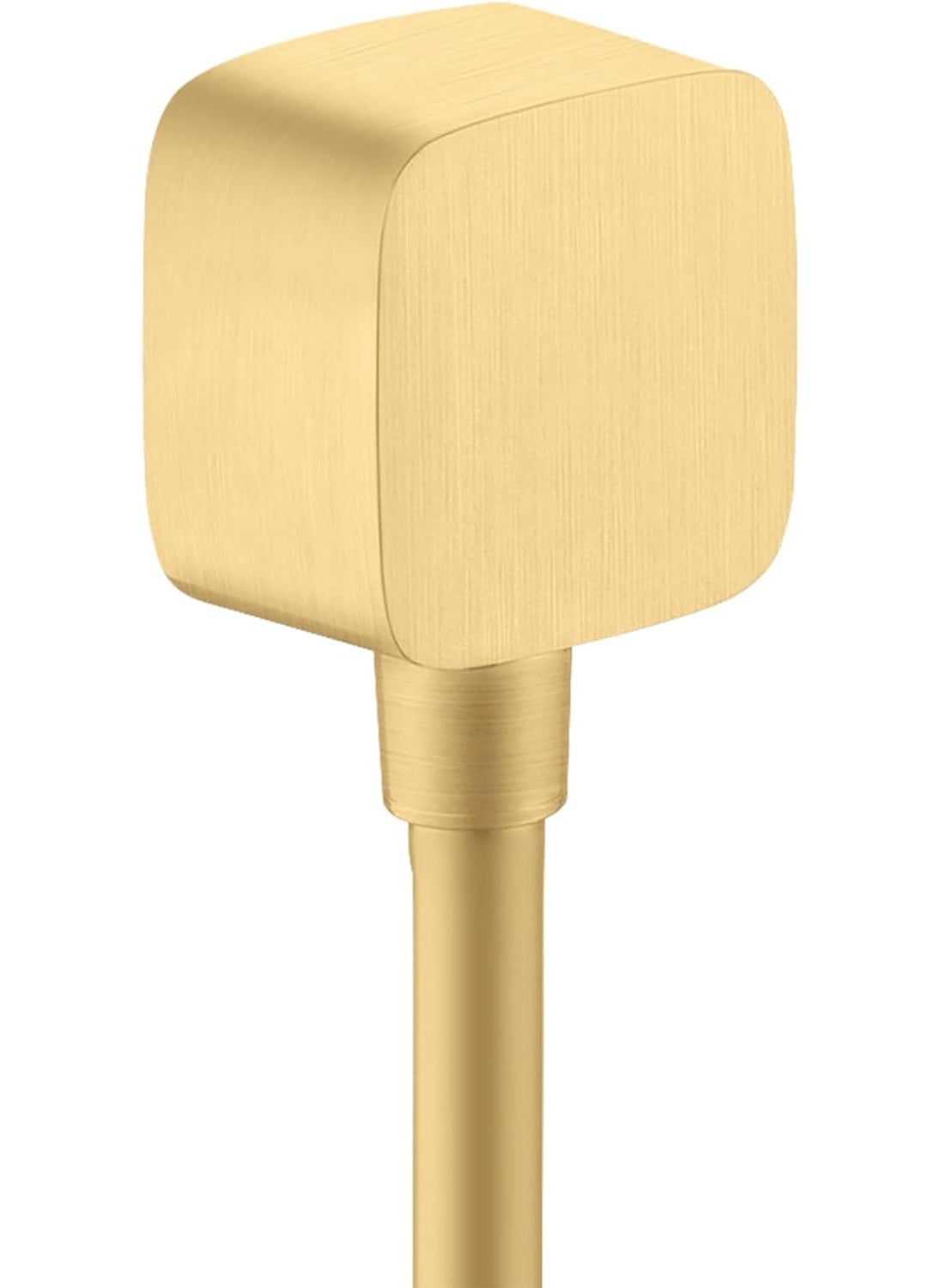 AXOR AXOR AXOR ShowerSolutions Handheld Shower Wall Outlet 12inch Thread Connection Modern in Brushed Gold Optic 36731251 