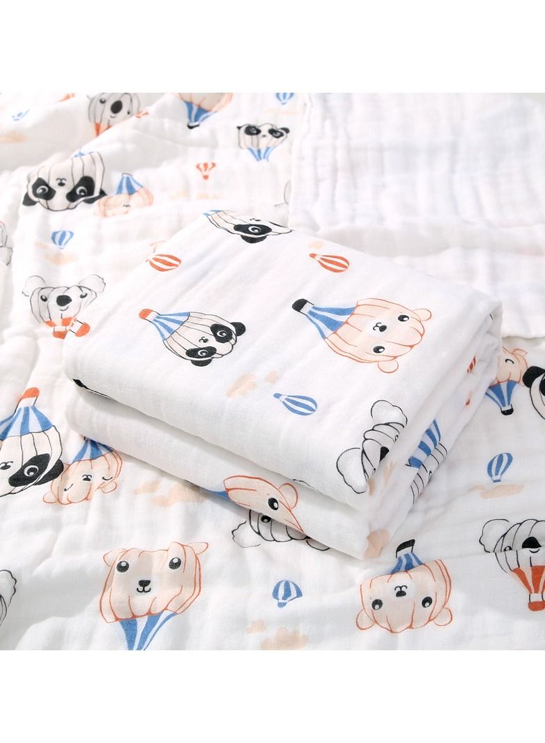 Pure Cotton Cartoon Printed Bath Towels
