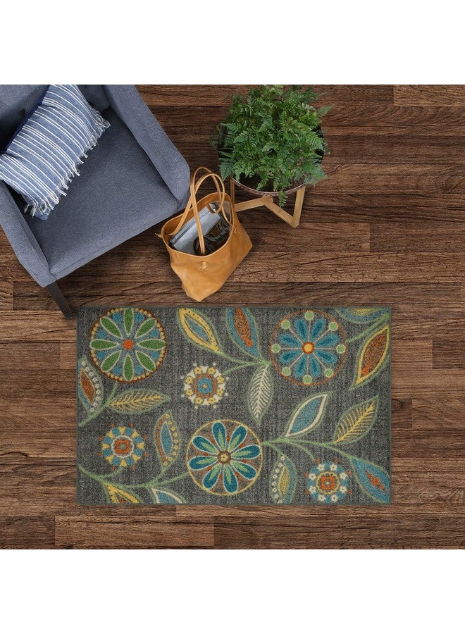 Maples Rugs سجاد مطبخ مابلز روجز ريجى مزخرف غير قابل للانزلاق [صنع في الولايات المتحدة الأمريكية]، متعدد، 2'6 × 3'10 - Image 4