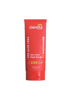 Red Aloe Vera Skin Glow Face Scrub 100ml