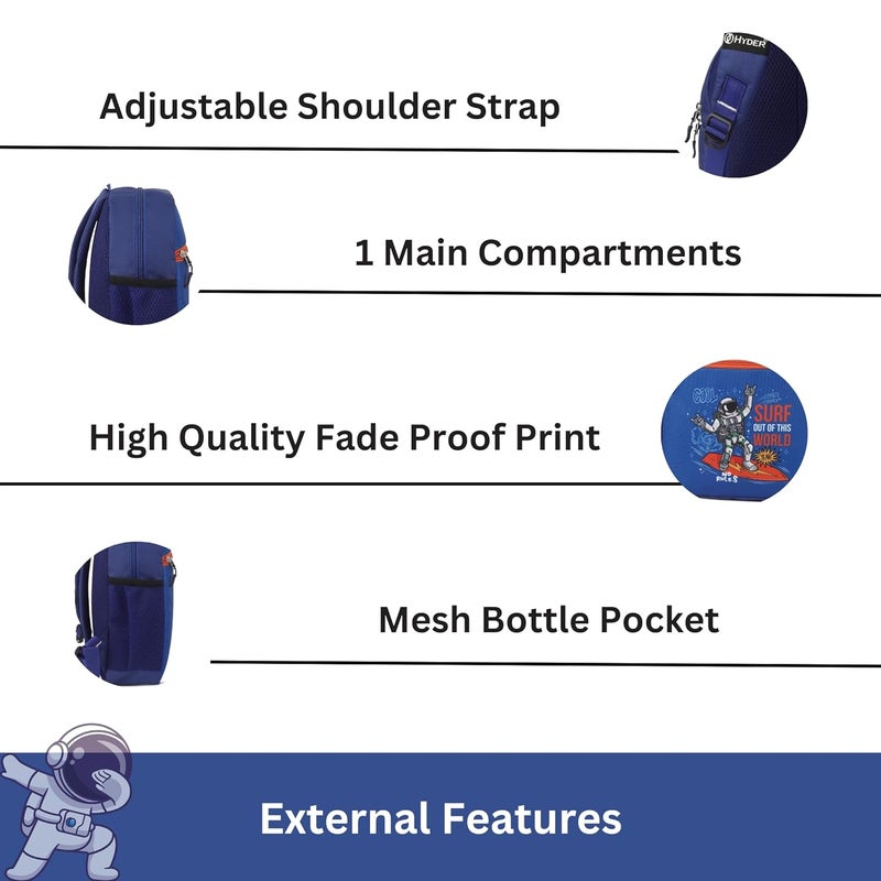 HYDER Kids 10L Cartoon Printed Best Stylish Lightweight Spacious Waterproof Casual/Picnic/School Bag/Backpack for Children Boys And Girls - Image 3