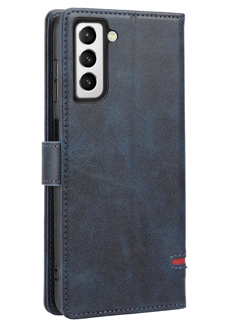 Suteni Flip Cover Card Slots Leather Phone Case for Samsung - Image 2