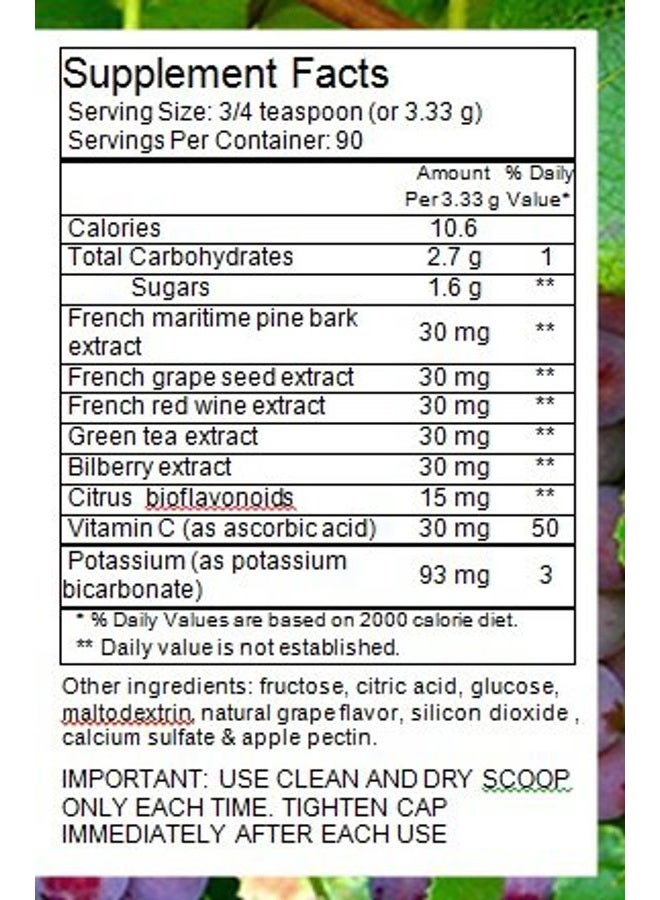 OPC90: Isotonic OPC Antioxidant 3 Month Supplement