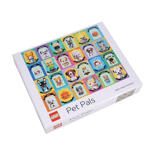 Chronicle Books Lego Pet Pals 1000-Piece Jigsaw Puzzle - Image 3