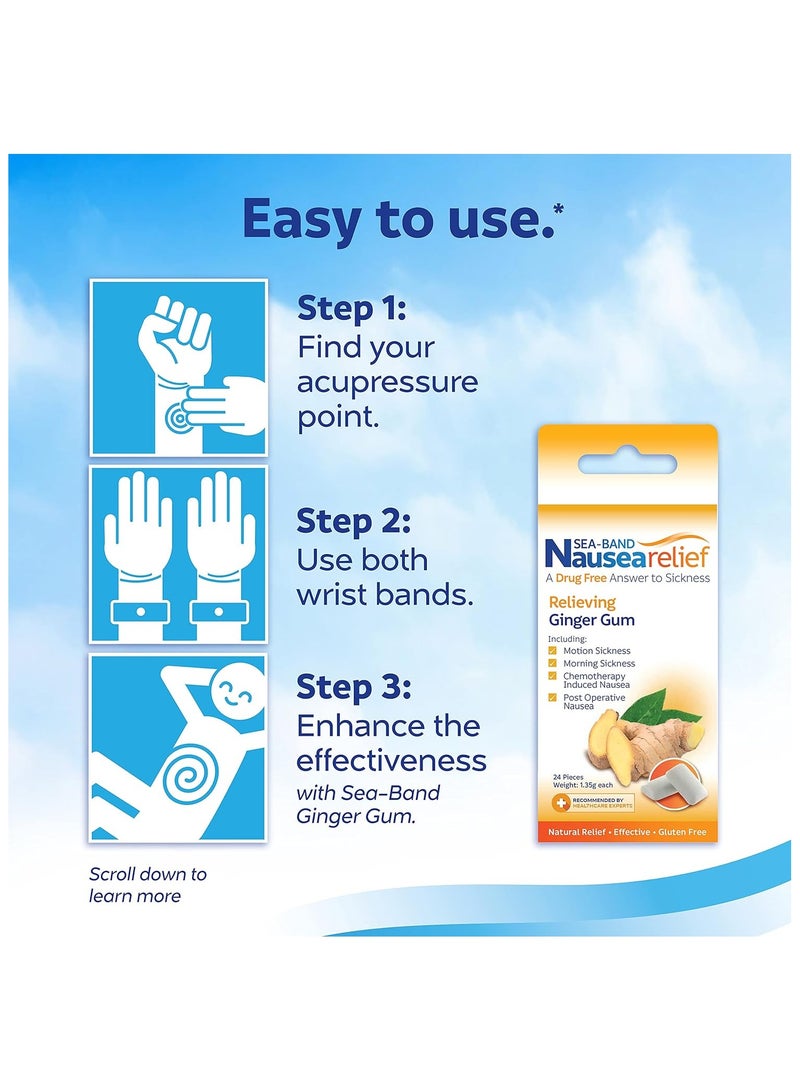 Sea-Band The Original Wristband for Adults - Image 2