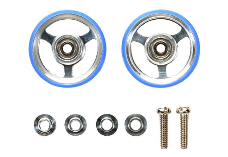 Tamiya Mini Four Wheel Drive Grade Up Parts Series No449 GP449 17mm Puraringu with Aluminum Bearing Roller 15449 - Image 2