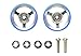 Tamiya Mini Four Wheel Drive Grade Up Parts Series No449 GP449 17mm Puraringu with Aluminum Bearing Roller 15449 - Image 3