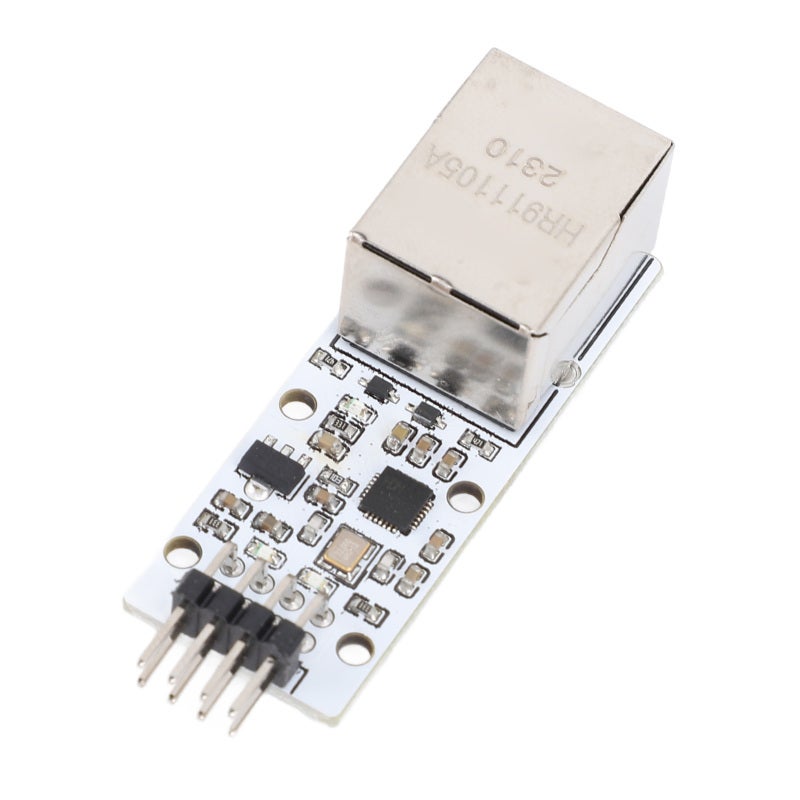TTL to RJ45 Ethernet Module CH9120 Chip Integrated MAC PHY Bidirectional Transparent Transmission - 10M Full Duplex Half Duplex Adaptive Ethernet Network Module for TCP UDP Client Server - Image 2