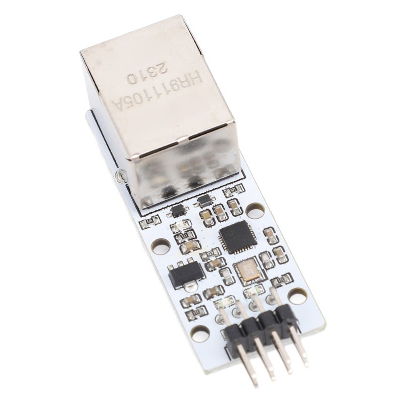 TTL to RJ45 Ethernet Module CH9120 Chip Integrated MAC PHY Bidirectional Transparent Transmission - 10M Full Duplex Half Duplex Adaptive Ethernet Network Module for TCP UDP Client Server - Image 3