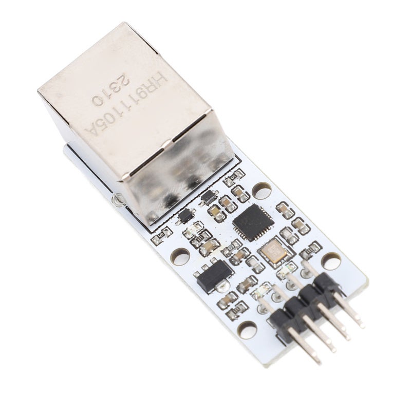 TTL to RJ45 Ethernet Module CH9120 Chip Integrated MAC PHY Bidirectional Transparent Transmission - 10M Full Duplex Half Duplex Adaptive Ethernet Network Module for TCP UDP Client Server - Image 4
