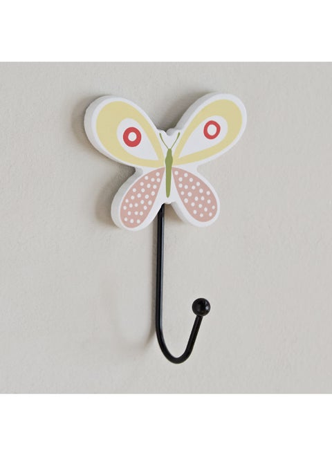 Flutterby Cho Single MDF Hook 7 x 5 x 12 cm