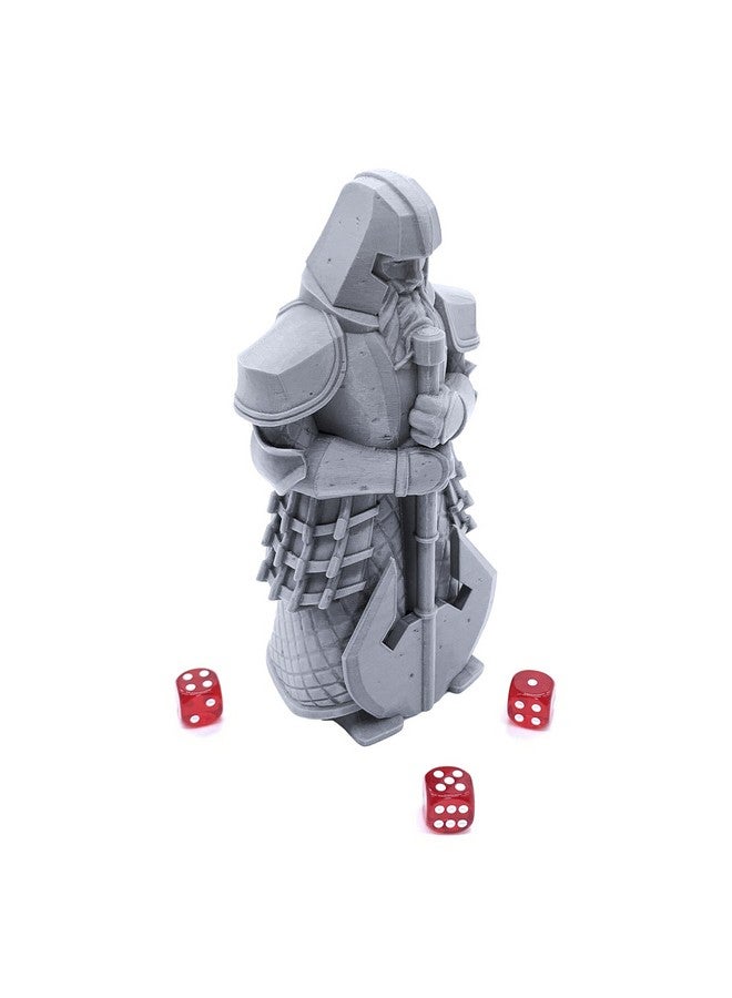 EnderToys Dwarven Statue - DND Terrain Compatible with Dungeons and Dragons, 28mm Miniature Wargaming, Tabletop RPGs, Wargame Scenery - Image 2