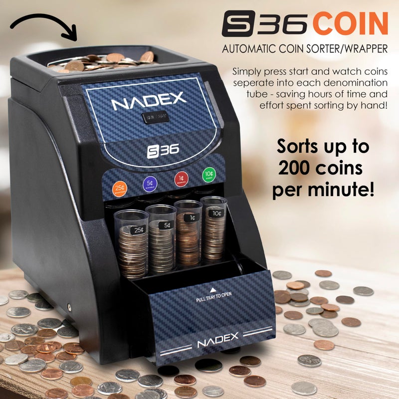 Nadex 36S Automatic Coin Sorter - Image 2