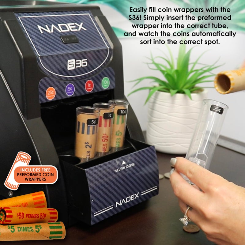 Nadex 36S Automatic Coin Sorter - Image 3