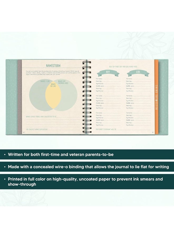 Studio Oh! 86403 Guided Pregnancy Journal, Bump for Joy! - Image 2