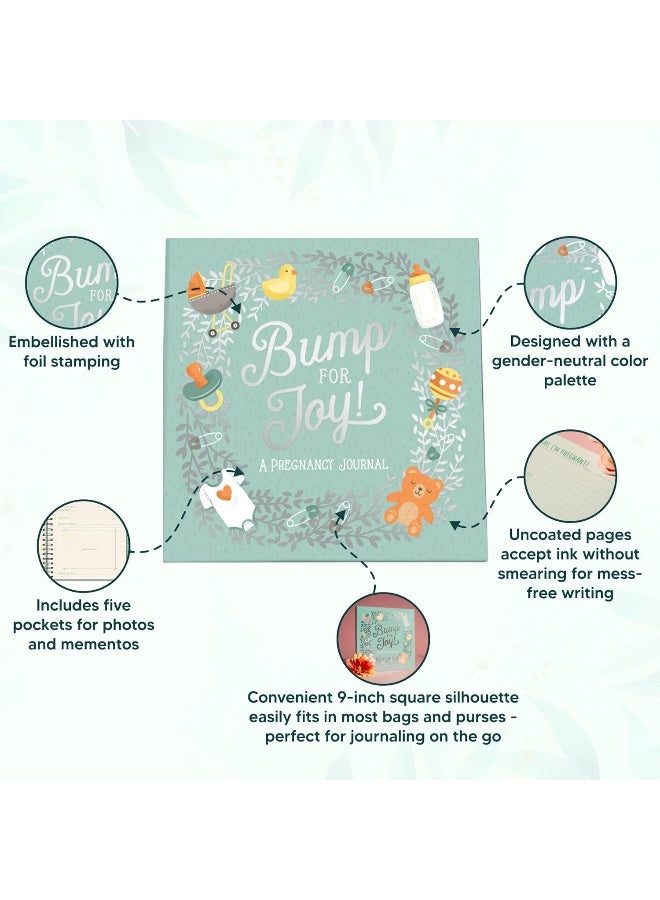 Studio Oh! 86403 Guided Pregnancy Journal, Bump for Joy! - Image 5